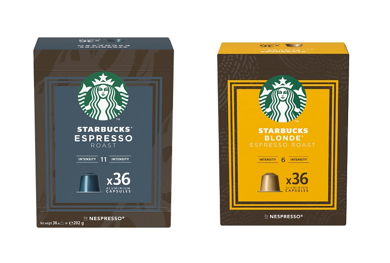 Le nuove confezioni da 36 capsule di Starbucks Le nuove confezioni da 36 capsule di Starbucks
